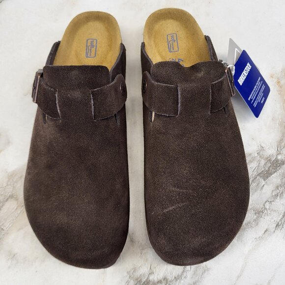 Birkenstock Boston BS MOCHA Clog Narrow Fit Size 42 Men's 9 Women's 11 - Picture 6 of 15
